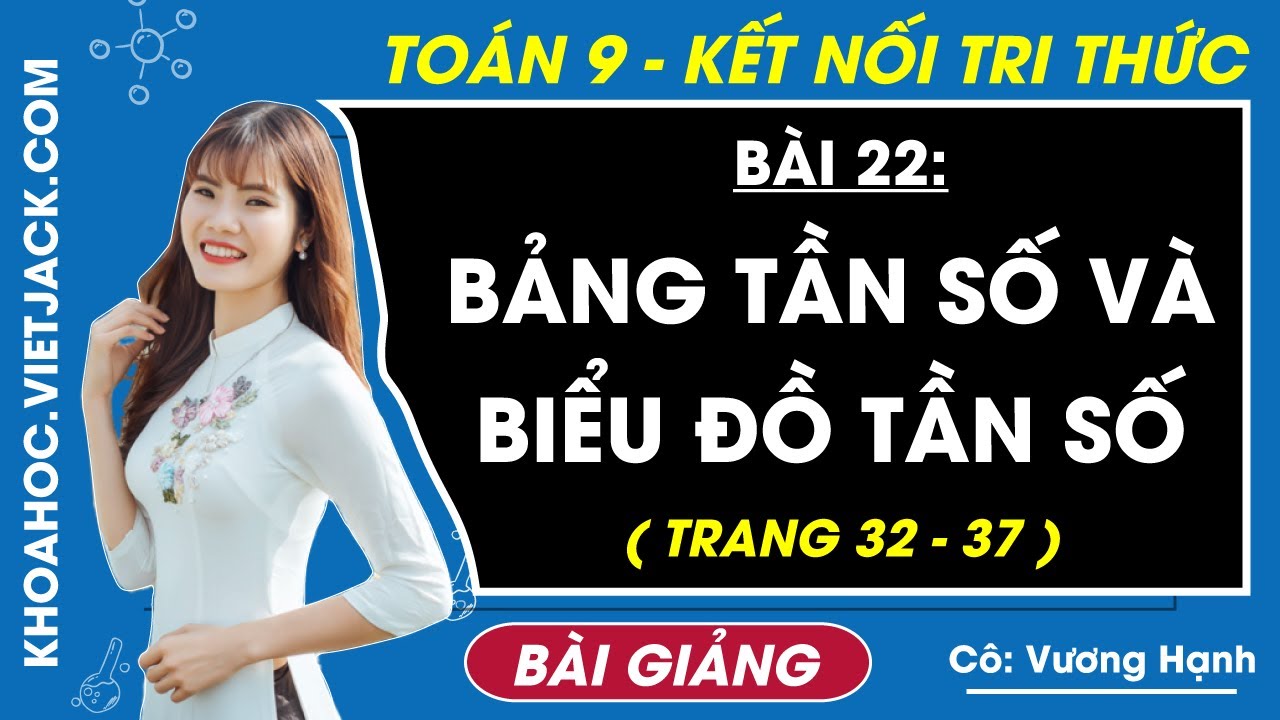 Bảng tần số và biểu đồ tần số - Toán 9 Bài 22 - Kết nối tri thức (HAY NHẤT)