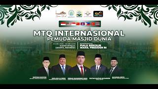 🔴 LIVE STREAMING – MTQ INTERNASIONAL PEMUDA MASJID DUNIA 2026 - DAY 2