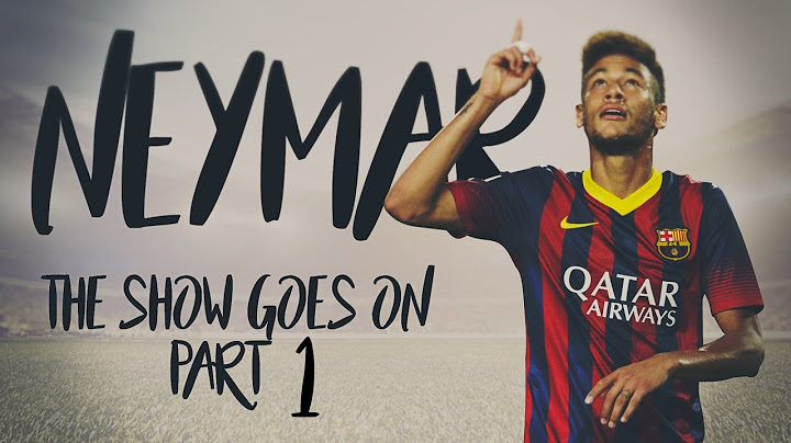 Neymar | The Show Goes On | Skills & Goals for Santos | HD