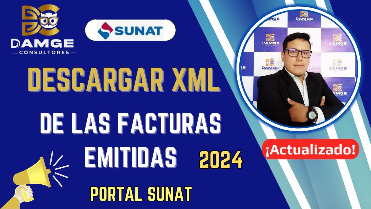 🔴Como descargar el XML de las facturas emitidas desde el portal SUNAT ...
