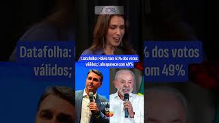 Information Datafolha: Flávio has 51% of valid votes; Lula appears with 49% Update