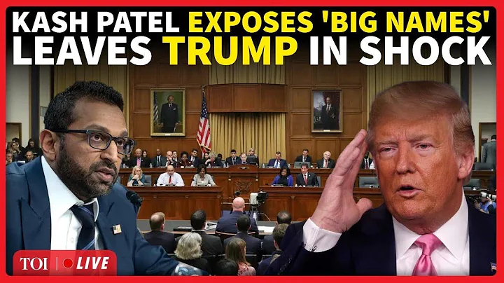 Kash Patel LIVE: Kash Patel Finally EXPOSES Big Names In Epstein Case | Charlie Kirk |US Senate LIVE