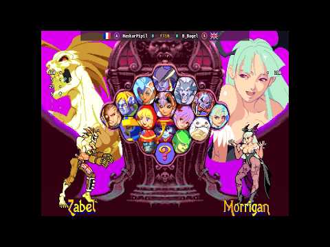 Vampire Savior - 🇫🇷 NaskarPipil(A) vs 🇬🇧 B_Bagel(S) | Fightcade (2026-06-29 17:27 UTC)