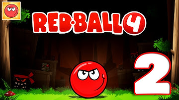 Red Ball 4 - Gameplay Walkthrough Part 2 (iOS, Android)