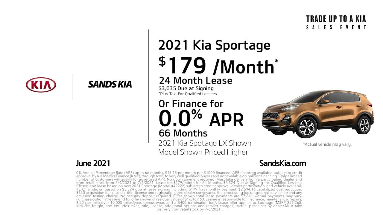 Sands Kia Surprise June Offers SPS YouTube