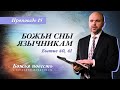 15. Божья повесть: Божьи сны язычникам (Бытие 40, 41) – Проповедь Виталия Олийника 30 мая 2020 г.