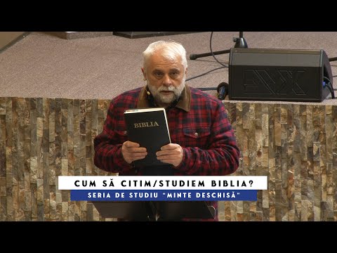 Vladimir Pustan | 2. CUM SĂ CITIM/STUDIEM BIBLIA | Seria "Minte Deschisă" | Ciresarii TV