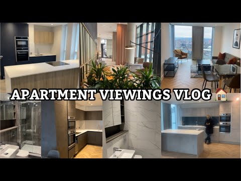 APARTMENT VIEWINGS VLOG | MANCHESTER VIEWINGS | MANCHESTER APARTMENTS