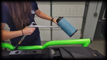 How to check/clean an air filter on Polaris RZR XP1000/ XP Turbo | Maintenance Matters