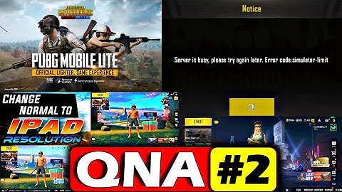 Pubg Lite simulator limit error, Phoenix OS iPad view full screen, phoenix os mic fix, - QNA #2