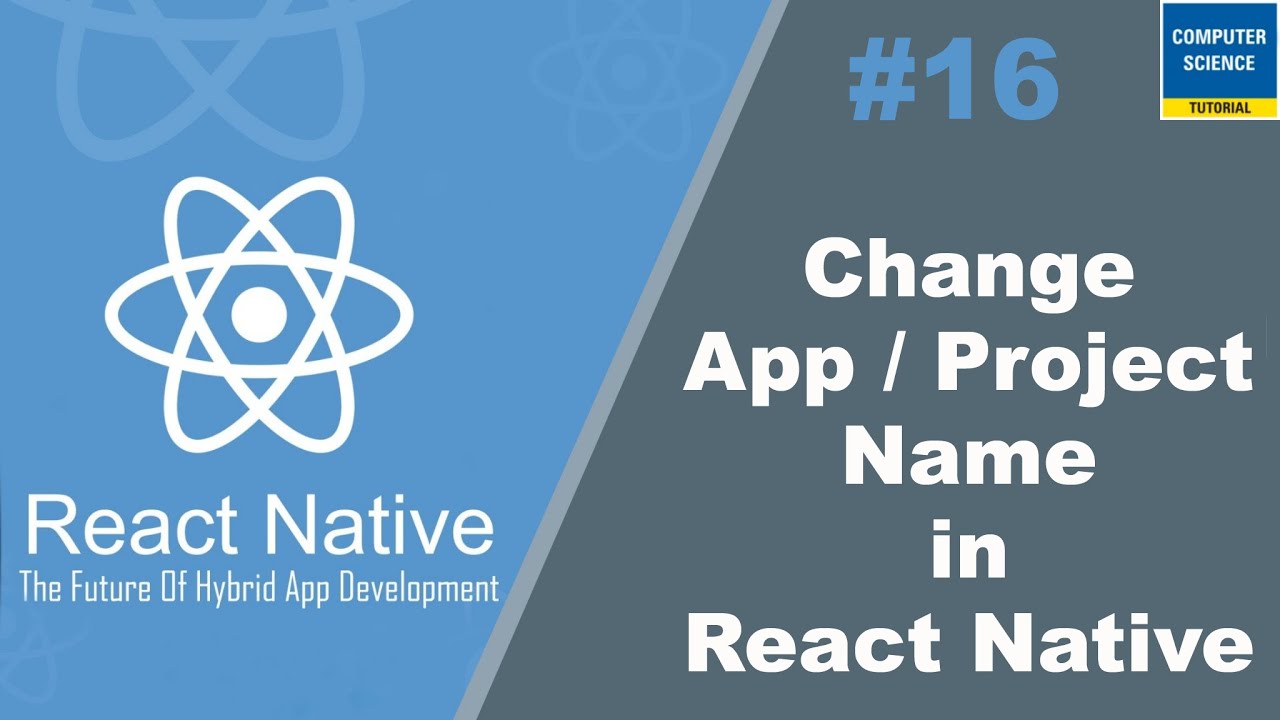 React Native App Name