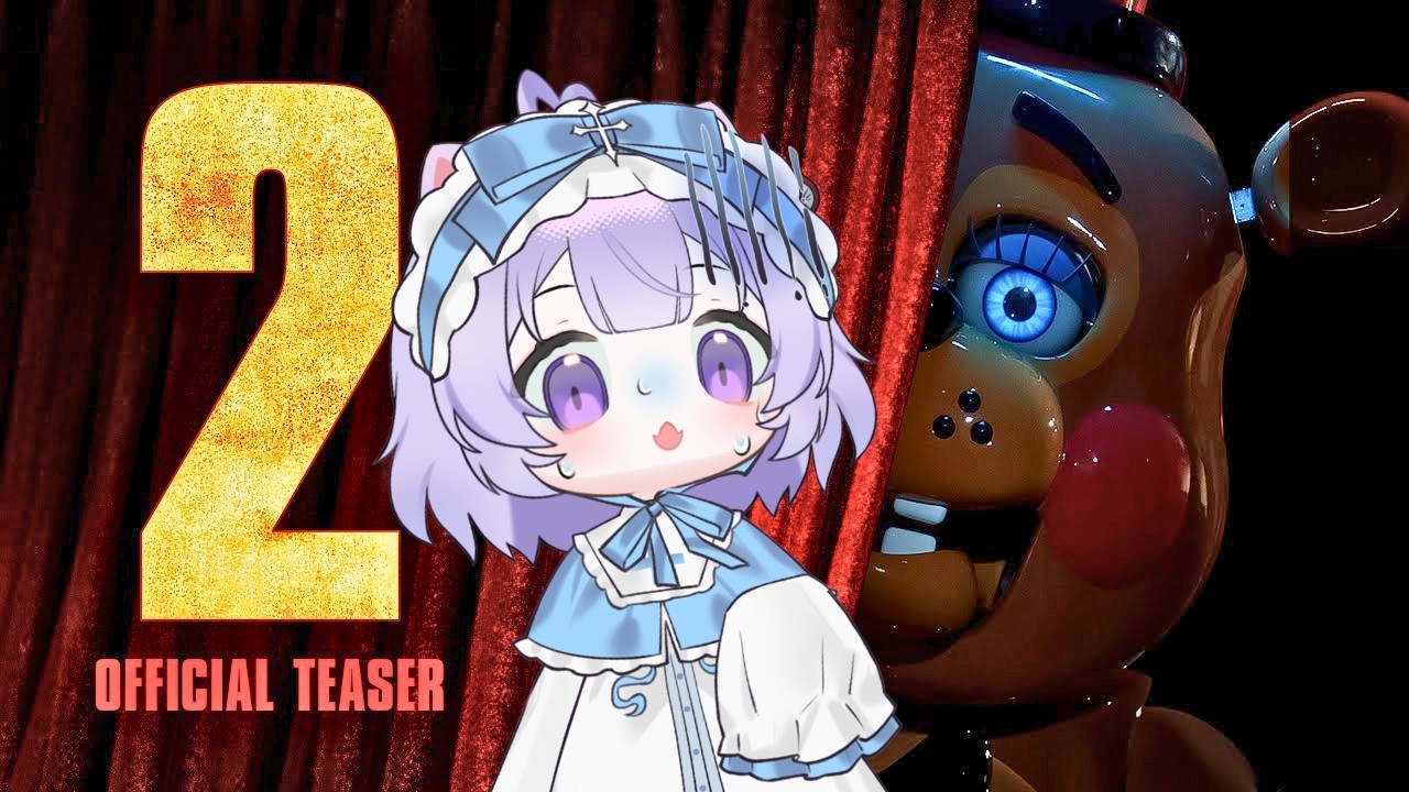 THE FNAF 2 TRAILER IS SO CHAOTIC! | Five Nights at Freddy's 2 Official Trailer (VTuber Reaction)