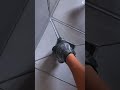 A smart way to smooth cement between ceramic tiles with simple tools #shorts