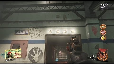 IW Zombies - Shaolin Shuffle Power Switch Locations & Tuff Enuff (Gameplay Walkthrough)