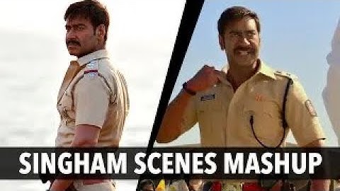Singham: Ajay Devgn Dialogues Mashup | Movie Scenes | Rohit Shetty