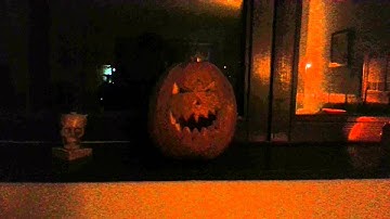 Pimpkin -- a Raspberry Pi controlled Halloween pumpkin