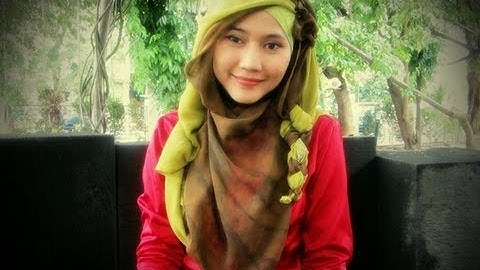 Tutorial Hijab Modern Paris Double | Model Hijab Terbaru by Didowardah - Part #18