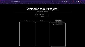 OpenAI whisper hackathon demo