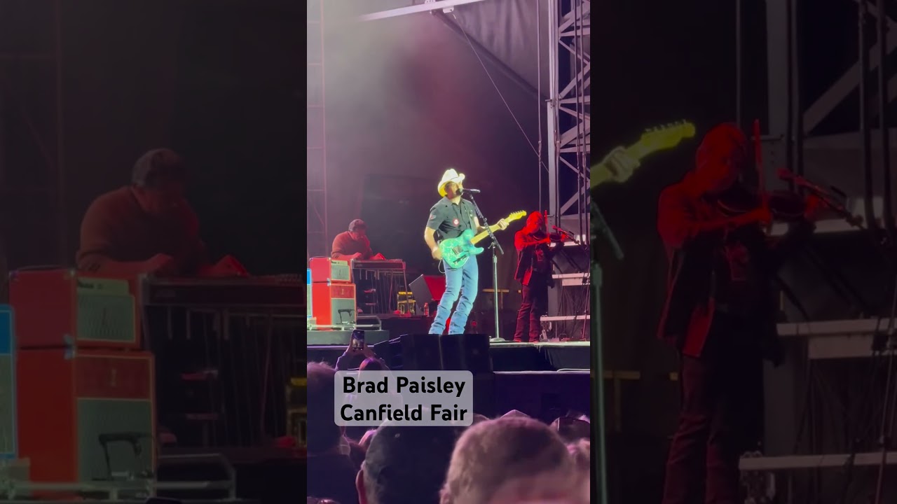 Brad Paisley 2025 Canfield Fair