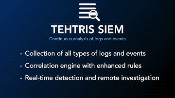 TEHTRIS SIEM: Quick Overview