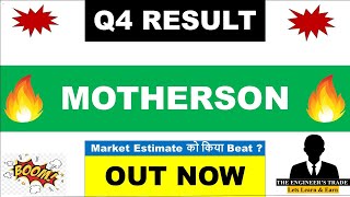 Motherson Q4 Results 2026 | Motherson Results Today | Samvardhana Motherson Share Latest News