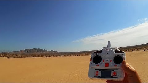 MJX X101 Drone Loss of Signal Test