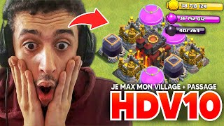 JE DEPENSE DES MILLIONS DE RESSOURCES POUR MON VILLAGE.. (clash of clans)