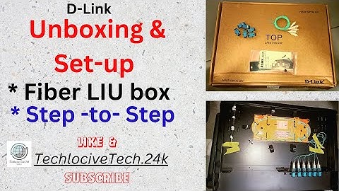 D-Link Fiber LIU Box Unboxing & Setup | Step-by-Step Guide
