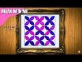 Color With Me: This Purple Pattern Melted My Stress Away 💜
