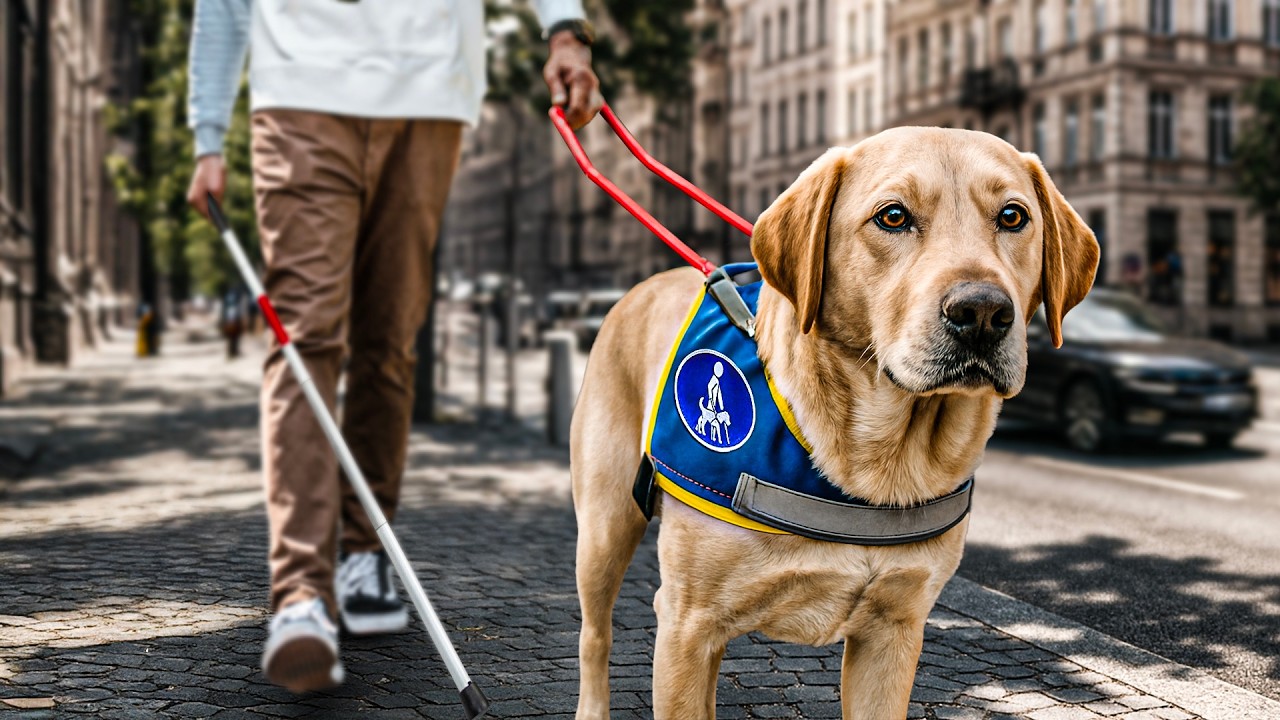 Comment ils apprennent tout ça ?! 😮 - Chiens Guides D’Aveugles