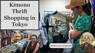 Kimono Thrift Shopping in Tokyo