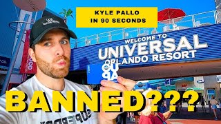 Is Kyle Pallo BANNED From Universal Orlando Minion Land???