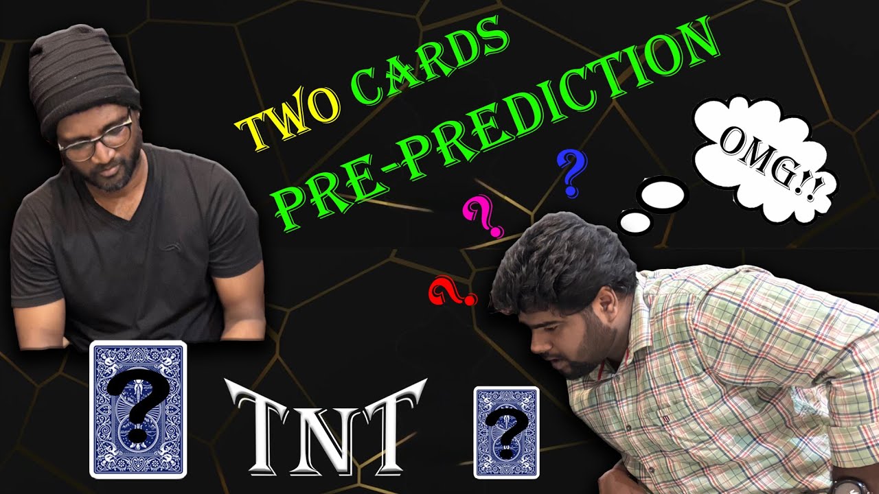Magic Prediction ||TWO ️CARD 🃏PRE-PREDICTION 🧠MAGIC TRICK🪄|| - YouTube