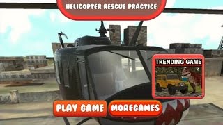 Helicopter rescue practice sim (Walkthrough Levels 1-20) screenshot 2