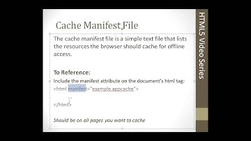 HTML5 Programming Course From Scratch - Chapter 26 – Cache part1