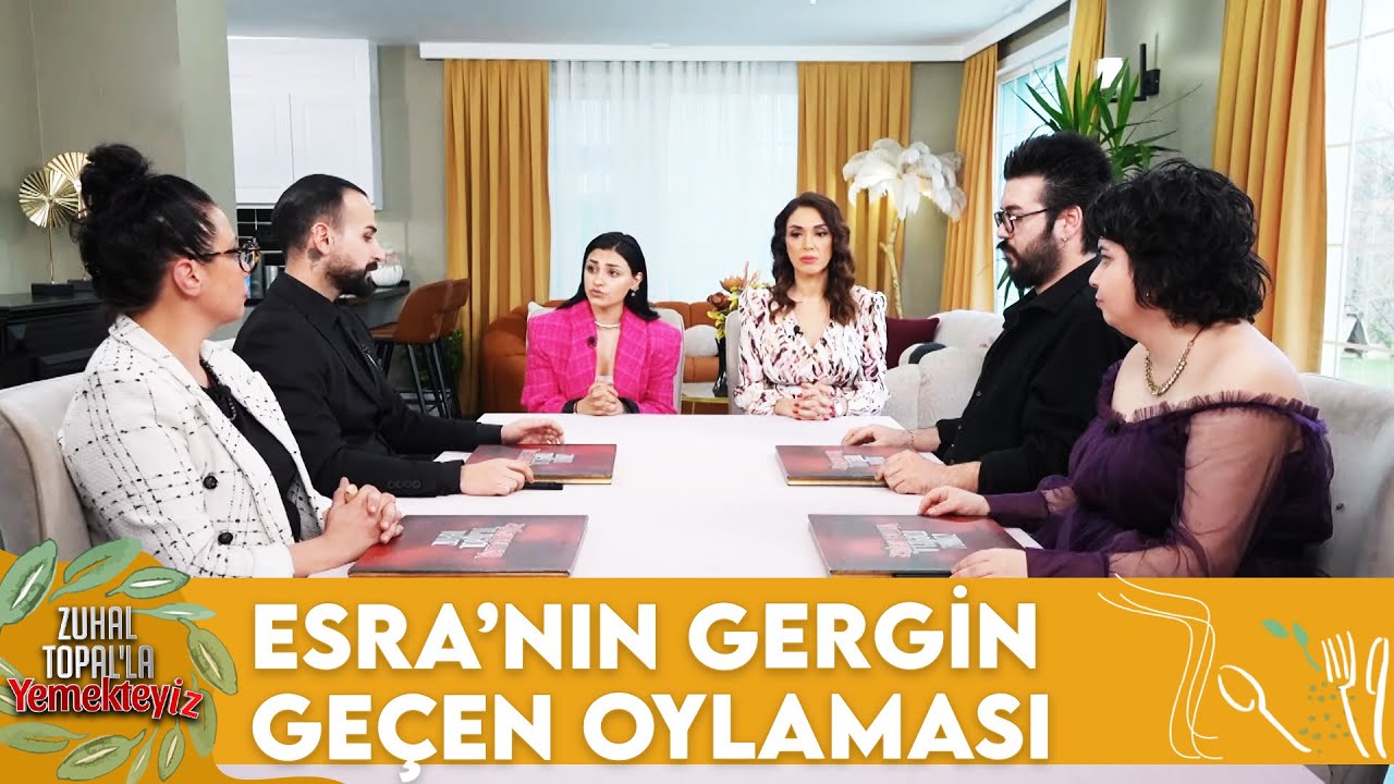 Haftanın Son Oylamasında Gergin Dakikalar | Zuhal Topal'la Yemekteyiz 580. Bölüm