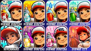 Subway Surfers: SUBWAY CITY XMAS, MUMBAI, HOUSTON, BERLIN, HOVERBOARD, VEGAS, NEW YORK, SUBWAY CITY. screenshot 5
