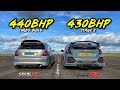 Type r evolution 440hp turbo ep3 v 430hp stage 2 fk8 civic