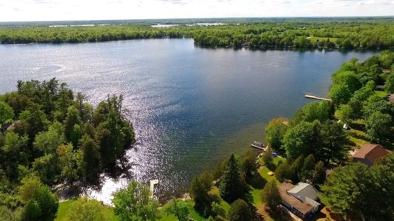 DRONE + SEADOO'S = AWESOME!! 2 Parcels on BASS LAKE! (42 B 12 ROAD