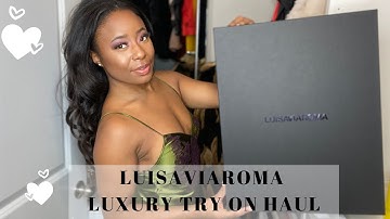 LUISAVIAROMA + MYTHERESA + NET-A-PORTER UNBOXING 2020