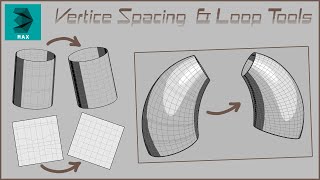 3dsMax Modeling for Beginners: Easy Vertices Spacing & Loop Tools!
