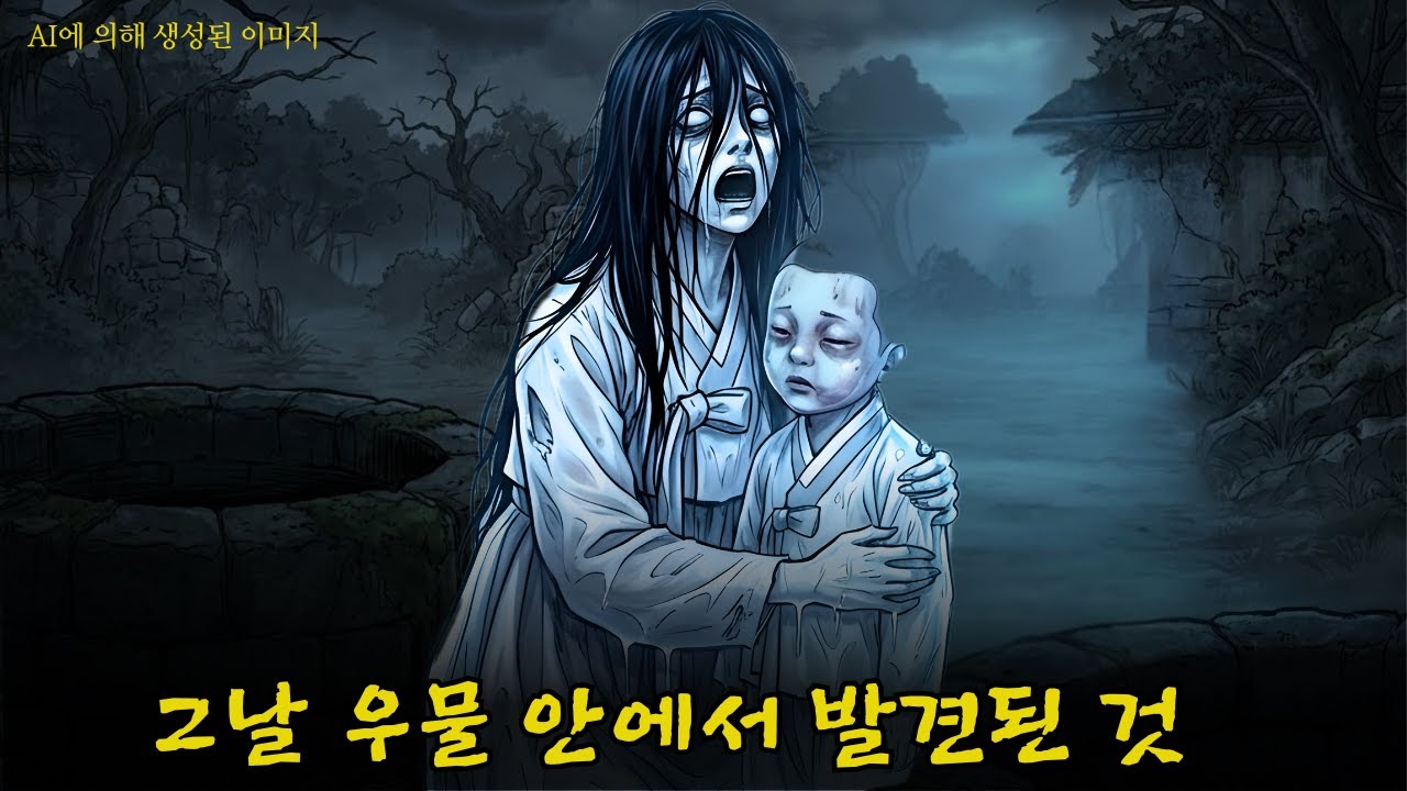 (| 무섭지 않은 공포 실화 |야담 |민담 ) 우물을 말려 밤마다 아이를 찾던 여인의 원혼을 달래자, 참혹한 진실이 드러났다