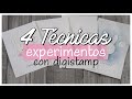 🐰TÉCNICAS para COLOREAR Sellos o Digistamps de CARDMAKING o MIXED MEDIA + NOVEDAD 🐰[Experimentos]