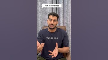 Stay Away from SCAM internships  ☠️  | Try Internship to get relevant experience for Jobs 👍🏻