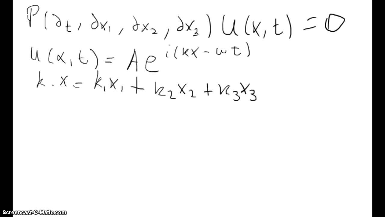 Non linear dispersive equations - 1 Linear dispersive equation ...