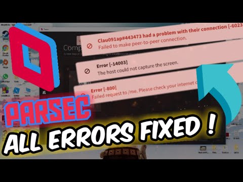 Parsec all errors fixed while connecting a GPU RDP || Parsec problem resolved for Cloud Gaming PC