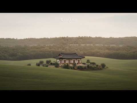 Evening Cozy Jazz in a Quiet Hanok Beyond the Wide Fields [Playlist]