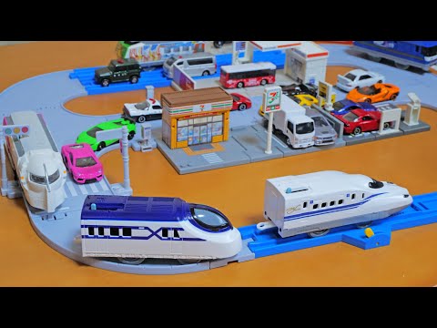 大量過ぎたため、近日中にバラします？◼️トミカとプラレール超スペシャルセット I finally won that Plarail thing! I also bought a lot of