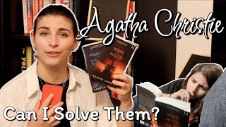 Reading Agatha Christie For the First Time // Can I solve the mysteries?? @ClumsyCharlott