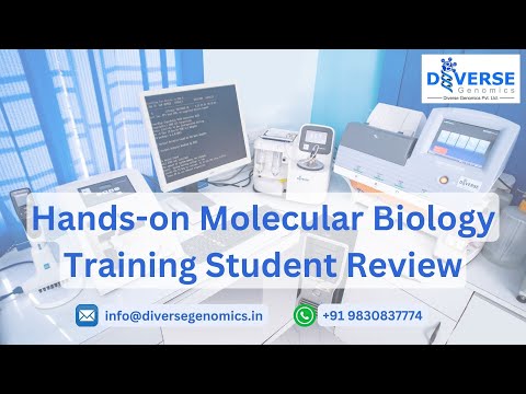 𝐇𝐚𝐧𝐝𝐬-𝐎𝐧 𝐌𝐨𝐥𝐞𝐜𝐮𝐥𝐚𝐫 𝐁𝐢𝐨𝐥𝐨𝐠𝐲 𝐓𝐫𝐚𝐢𝐧𝐢𝐧𝐠 𝐟𝐨𝐫 𝐒𝐭𝐮𝐝𝐞𝐧𝐭𝐬 | 𝐆𝐚𝐢𝐧 𝐄𝐬𝐬𝐞𝐧𝐭𝐢𝐚𝐥 𝐒𝐤𝐢𝐥𝐥𝐬 - video from Diverse Genomics